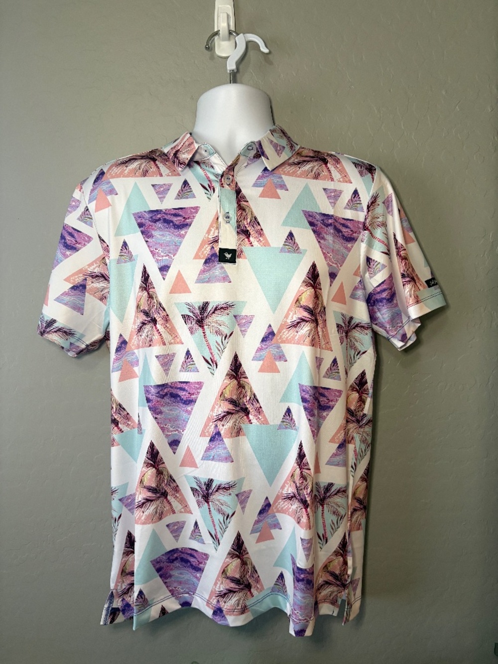 Bad Birdie Cali Golf Polo NWT Size M
